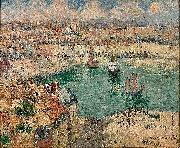 Le Port de Dieppe Gustave Loiseau